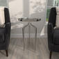 9th & Pike® Contemporary Silver Aluminum Raised Edge Accent Table - image 8
