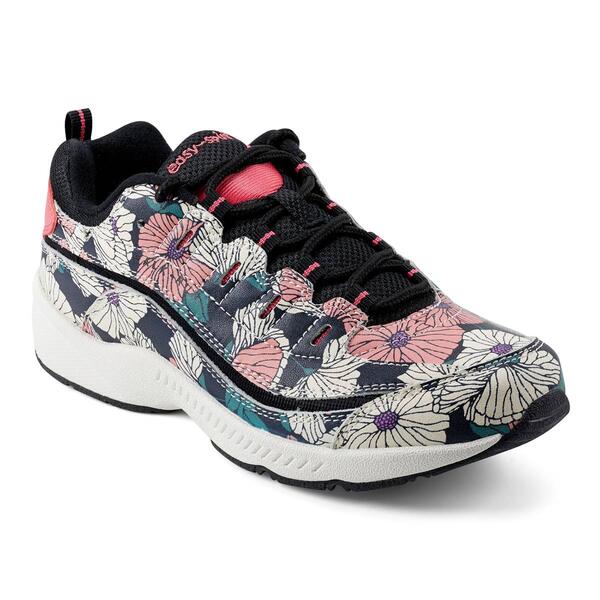 Womens Easy Spirit Romy Floral Athletic Sneakers - image 