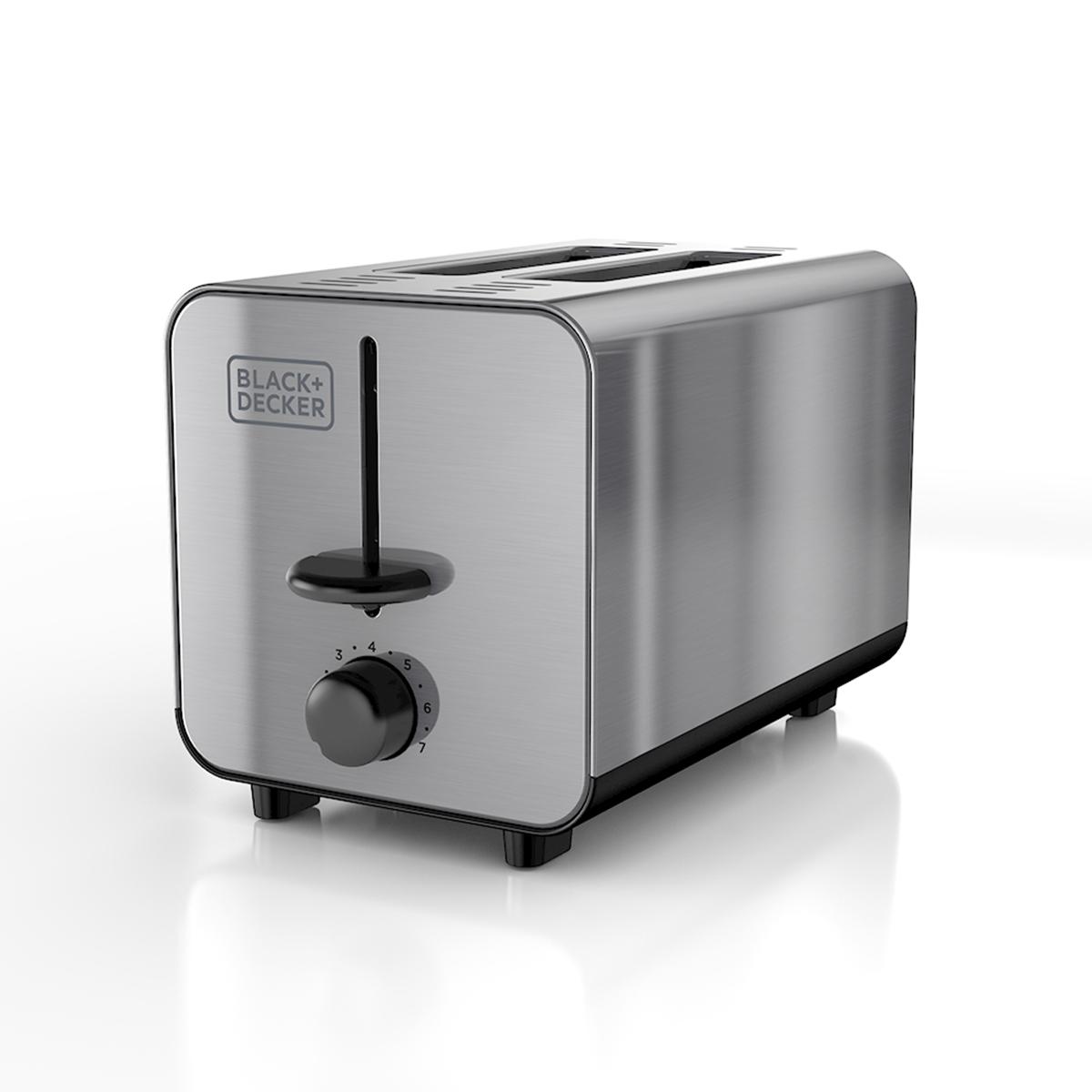 Black & Decker Stainless Steel 2 Slice Toaster