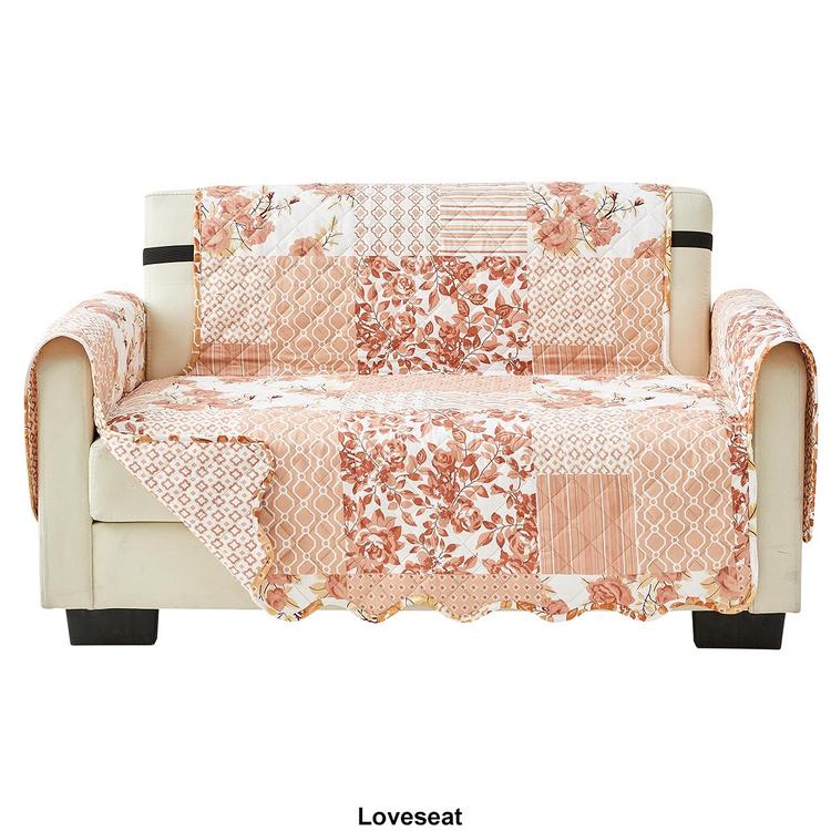 Freshfolds Reversible Patchwork Pet Furniture Protector