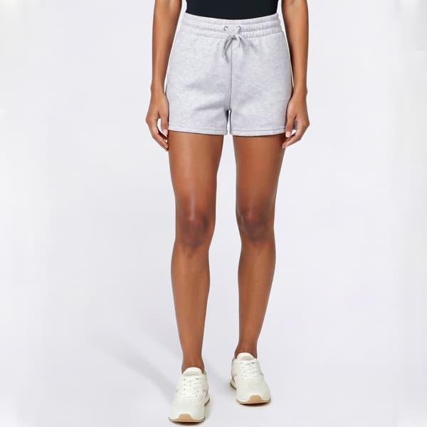 Juniors No Comment Love Fleece Shorts - image 