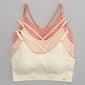 Womens Danskin 3pk. Seamless Braid Bralettes DS2160-3PKAI - image 2