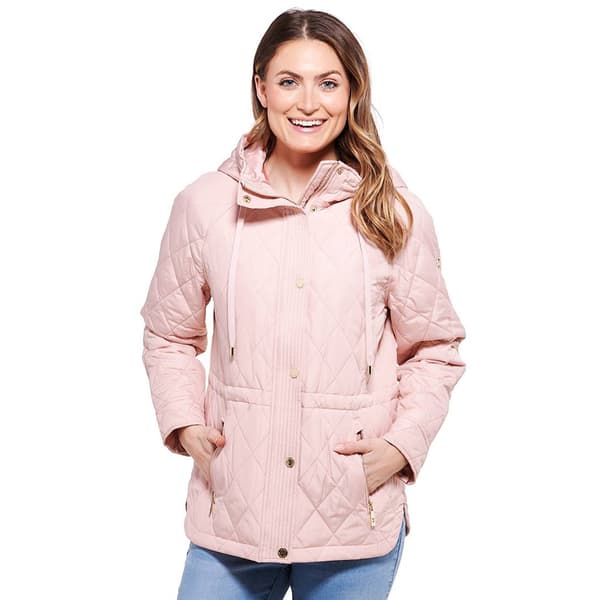 Womens Michael Kors Quilted Anorak Hood Jacket - image 