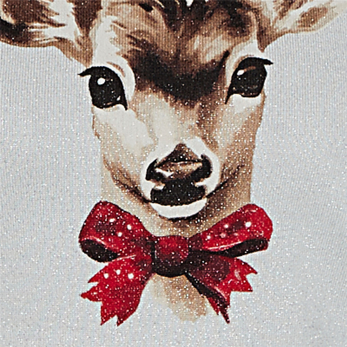 Womens Emaline Holiday Festivities Deer Graphic Sweater