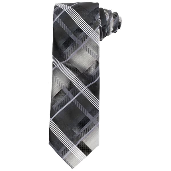 Mens Van Heusen® Plaid XL Tie - image 