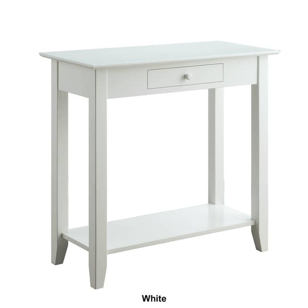 Convenience Concepts American Heritage Hall Table with Shelf