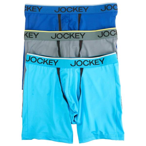 Mens Jockey&#40;R&#41; 3pk. Chafe Proof Pouch Boxer Briefs - image 