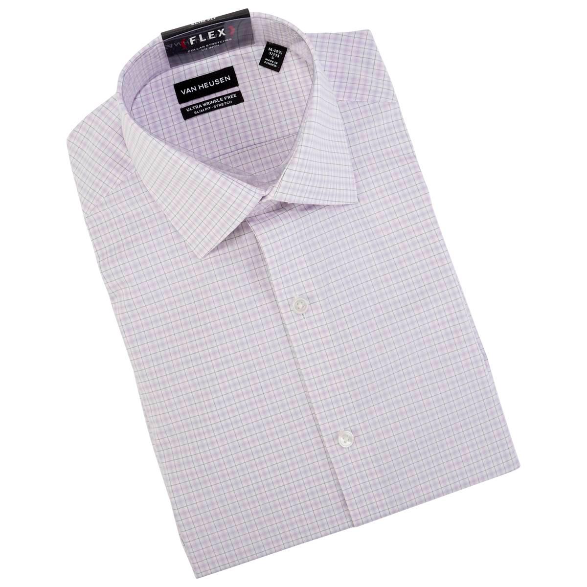 Mens Van Heusen® Slim Fit Wrinkle Free Dress Shirt -...