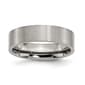 Mens Endless Affection&#40;tm&#41; Titanium Flat 6mm Polished Wedding Band - image 1