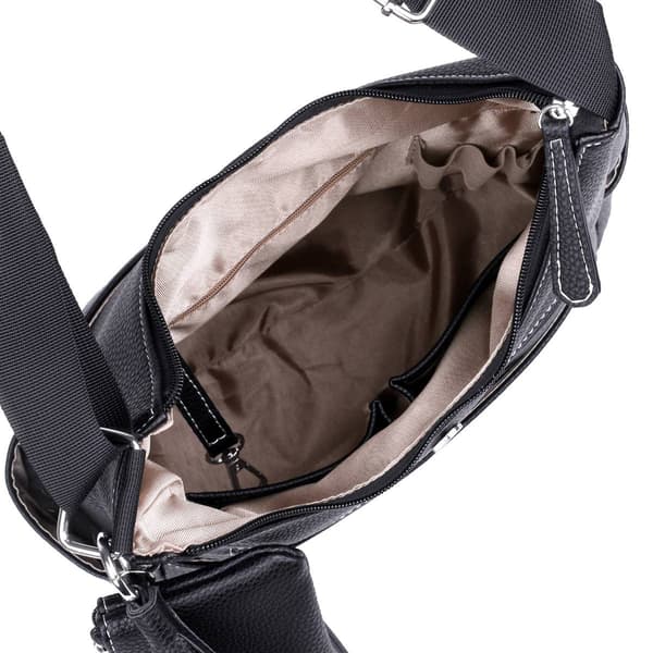 Julia Buxton Pebble Vegan Leather Organization Hobo Bag