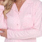 Womens White Mark Long Sleeve Nightshirt - image 5