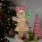 Northlight Seasonal 15.2in. LED Gingerbread Girl Christmas Figure - image 5