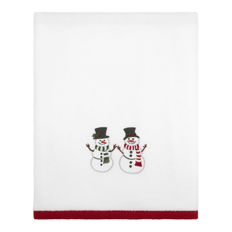 Avanti Winter Snowman Bath Towel