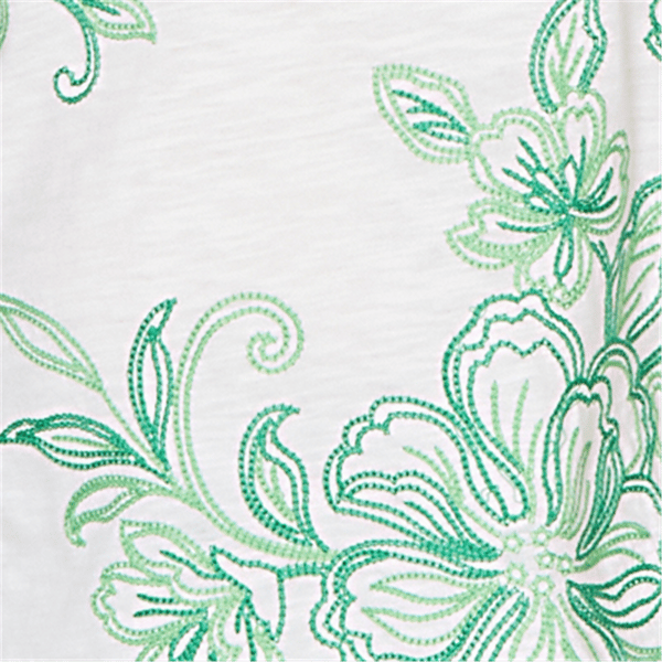Petite Alfred Dunner Resort Living Tropical Floral Blouse