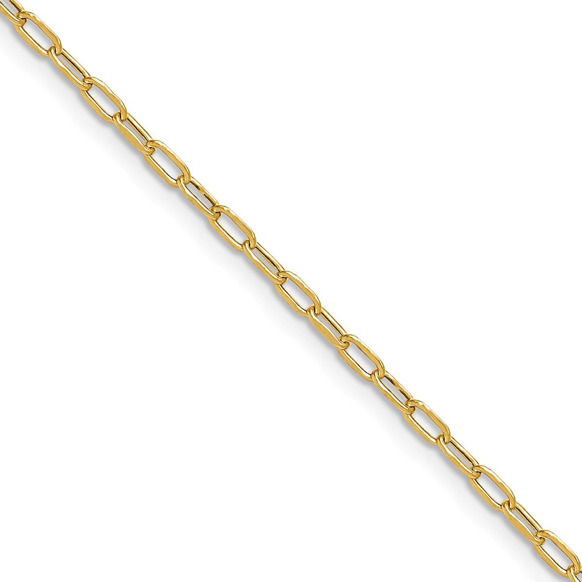 Gold Classics™ 14kt. Yellow Gold Beveled 18in. Chain...