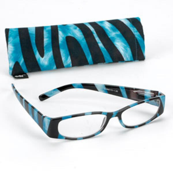 Womens David & Young Reader Glasses - Zebra - image 