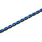 Mens Gentlemen's Classics&#8482; Blue & Black Link Bracelet - image 4