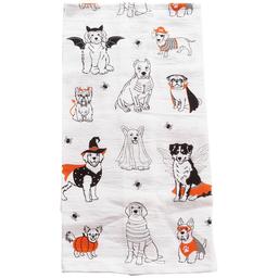 Halloween Dogs Four Sack Towel