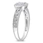 Diamond Classics™ 10kt. White Gold 3/8ctw. Diamond Halo Ring - image 4