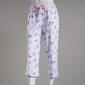 Womens Jaclyn Butterflies Lush Luxe Capri Pajama Pants - image 1