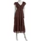 Juniors Trixxi Ruffle Flutter Sleeve Dot Chiffon Midi Dress - image 1