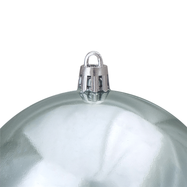 Northlight 4in. Shiny Mermaid Blue Christmas Ball Ornament