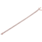 Haus of Brilliance 14kt. Rose Gold Plated Diamond Circle Bracelet - image 4