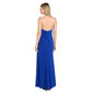 Womens R&M Richards Rhinestone Strap Cowl Neck Evening Gown - image 2