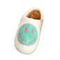 Womens Smiley Face Slide Slippers - image 1