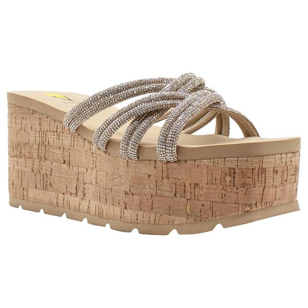 Womens Volatile Solaris Wedge Sandals - image 