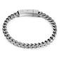 Mens Perry Ellis Stainless Steel Franco Chain Bracelet - image 1