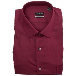 Mens Van Heusen(R) Slim Fit Stretch Dress Shirt - Merlot