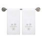 Avanti Snowflake 2pk. Hand Towel Set - image 2