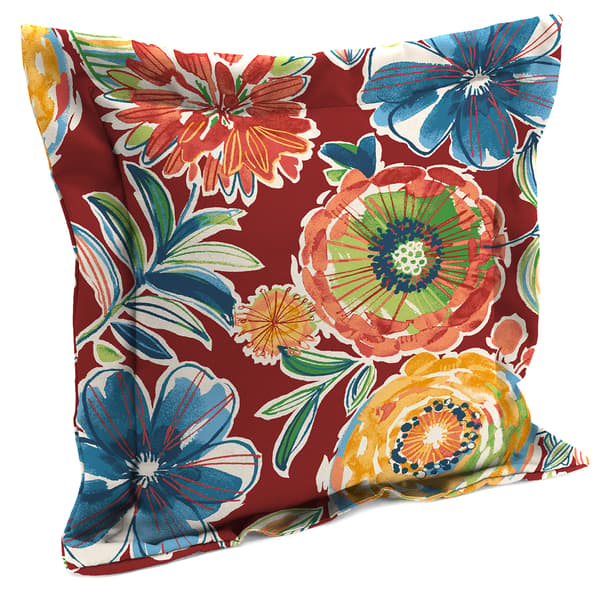 Jordan Manufacturing Colsen Berry Flange Edge Outdoor Toss Pillow - image 