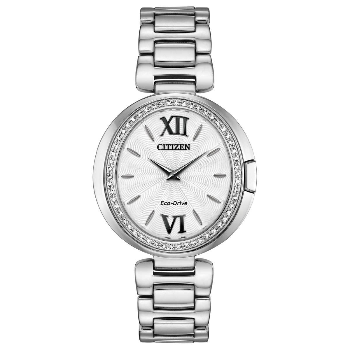 Womens Citizen® Eco-Drive Stainless Steel Capella -...