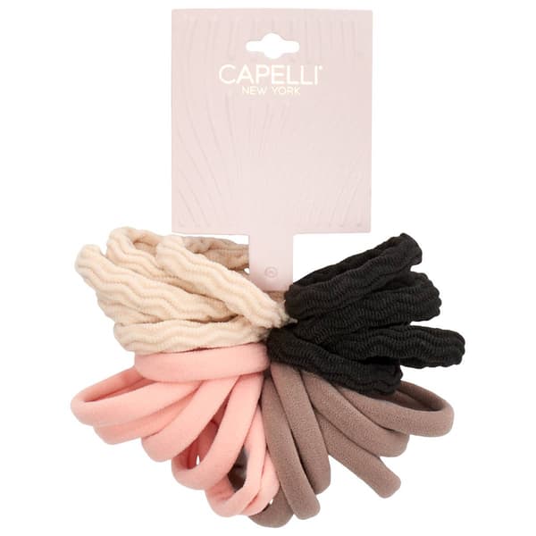 Womens Capelli New York 22pk Wavy Textured Ponies