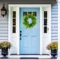 Northlight Seasonal Artificial Maidenhair Fern Spring Wreath - image 3