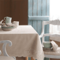Lenox® French Perle Linen Embroidered Tablecloth - image 2