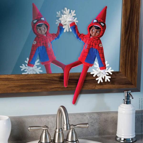 The Elf on the Shelf® Claus Couture Spider-ManWeb Hero Hoodie Set