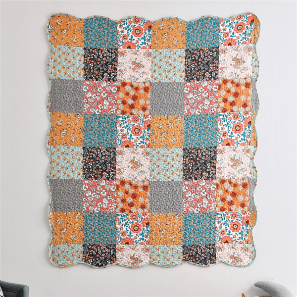 Greenland Home Fashions™ Carlie Reversible Quilted Throw Blanket