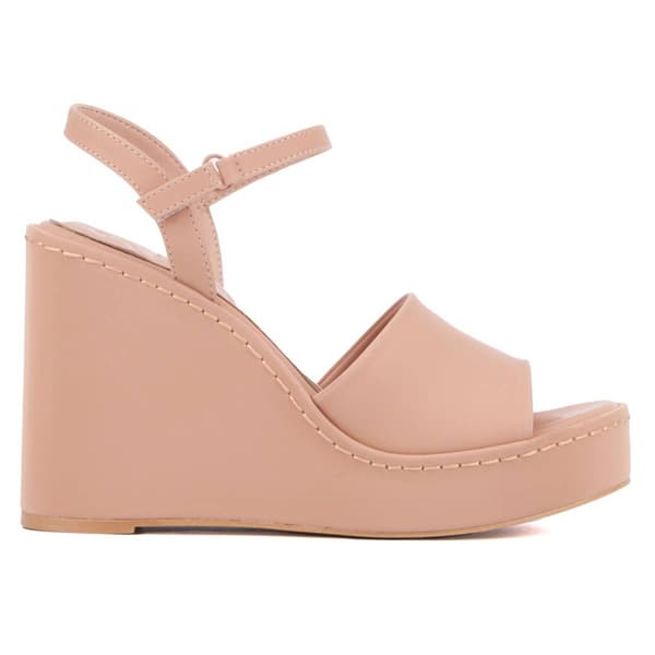 Womens Olivia Miller Magnetic Wedge Sandals