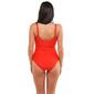 Womes Nicole Miller Studio Solid One Piece Swimsuit - image 2