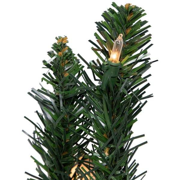 Northlight Seasonal 3ft. Pre-Lit Fir Hanging Christmas Tree