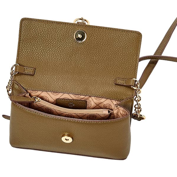 Womens Nannette Lepore Akari Flap Crossbody Wallet with Knot