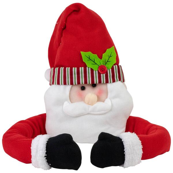 Northlight Seasonal 27in. Plush Santa Christmas Tree Topper - image 