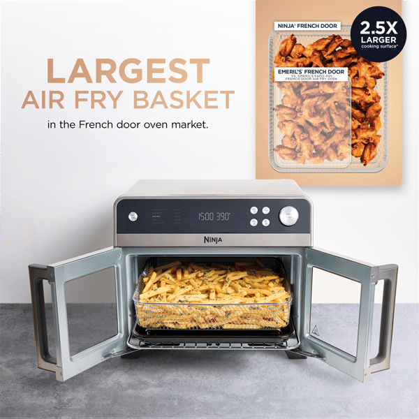 Ninja® French Door Premier Air Fryer, Convection Oven, Toaster