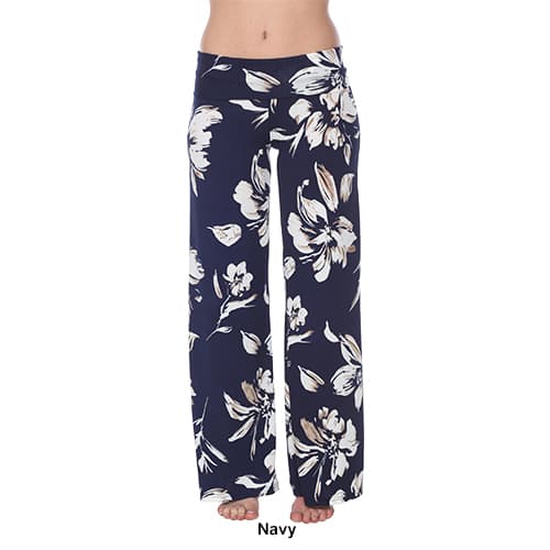 Womens White Mark Floral Print Palazzo Pants