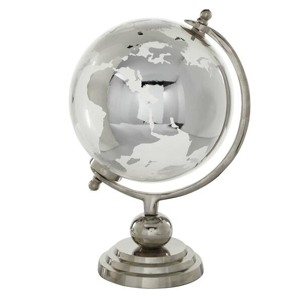 9th & Pike&#40;R&#41; Silver Glass Traditional Globe - image 