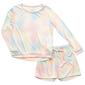 Girls &#40;7-16&#41; Sleep On It&#40;R&#41; Ombre Whisper Top & Shorts Pajama Set - image 1