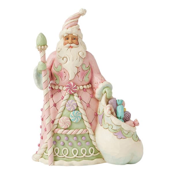 Jim Shore Heartwood Sweets Santa Christmas Figurine - image 
